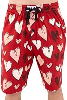Lazy One Pajama Shorts for Men, Men's Separate Bottoms, Cotton Loungewear