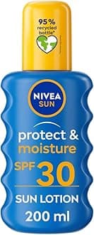Nivea Sun SPF 30 High Protect & Moisture Moisturizing Sun Spray, 200 ml