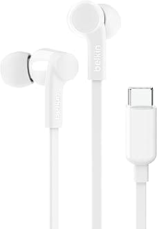 Belkin G3H0002btWHT Wired in Ear Headphone with Mic (White)