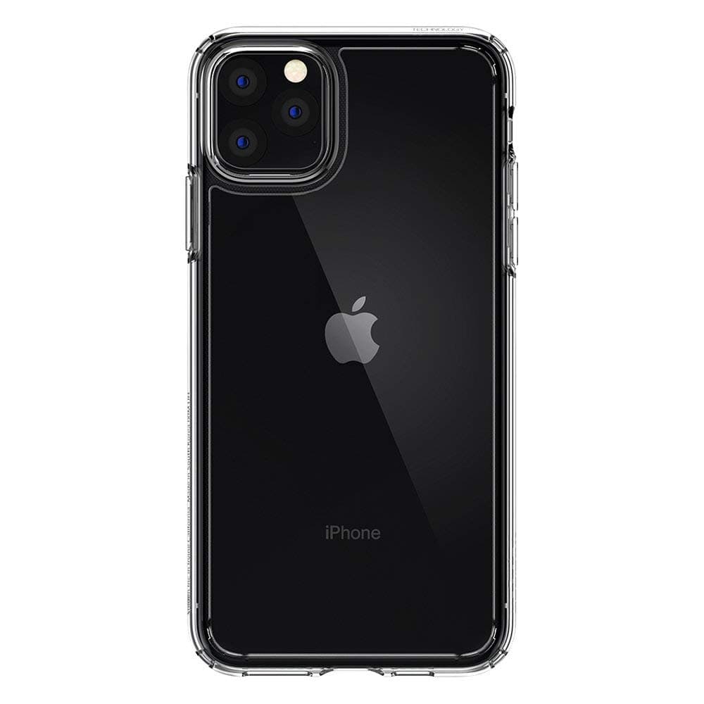 Spigen Ultra Hybrid Back Cover Case for iPhone 11 Pro, Clear Transparent, Durable Hybrid Structure - PC+TPU | Crystal Clear