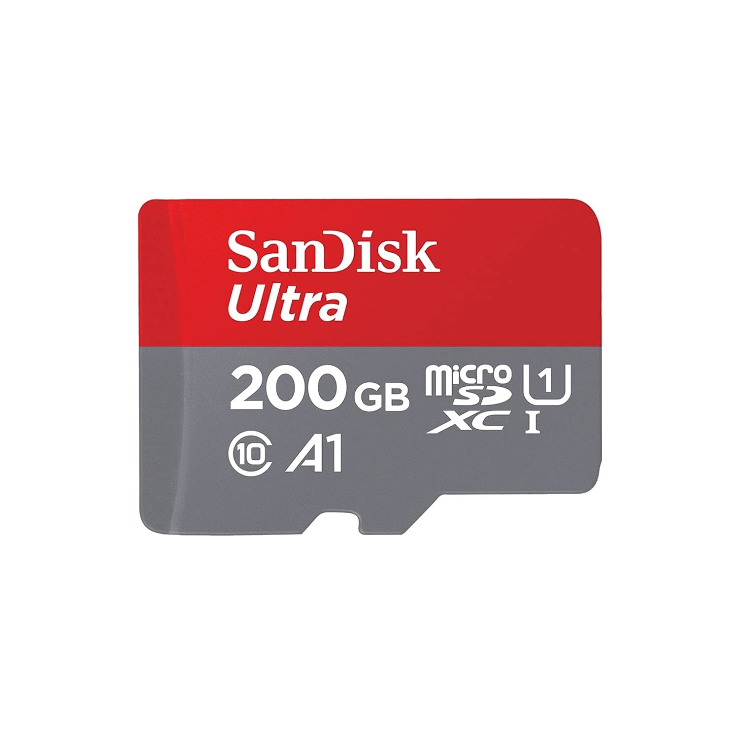 [Older Version] SanDisk 200GB Ultra microSDXC UHS-I Memory Card with Adapter - 120MB/s, C10, U1, Full HD, A1, Micro SD Card - SDSQUA4-200G-GN6MA