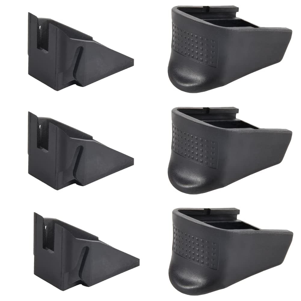 Duyikh 3pc Grip Finger Extension for Glock Model 20 21 29 40 41