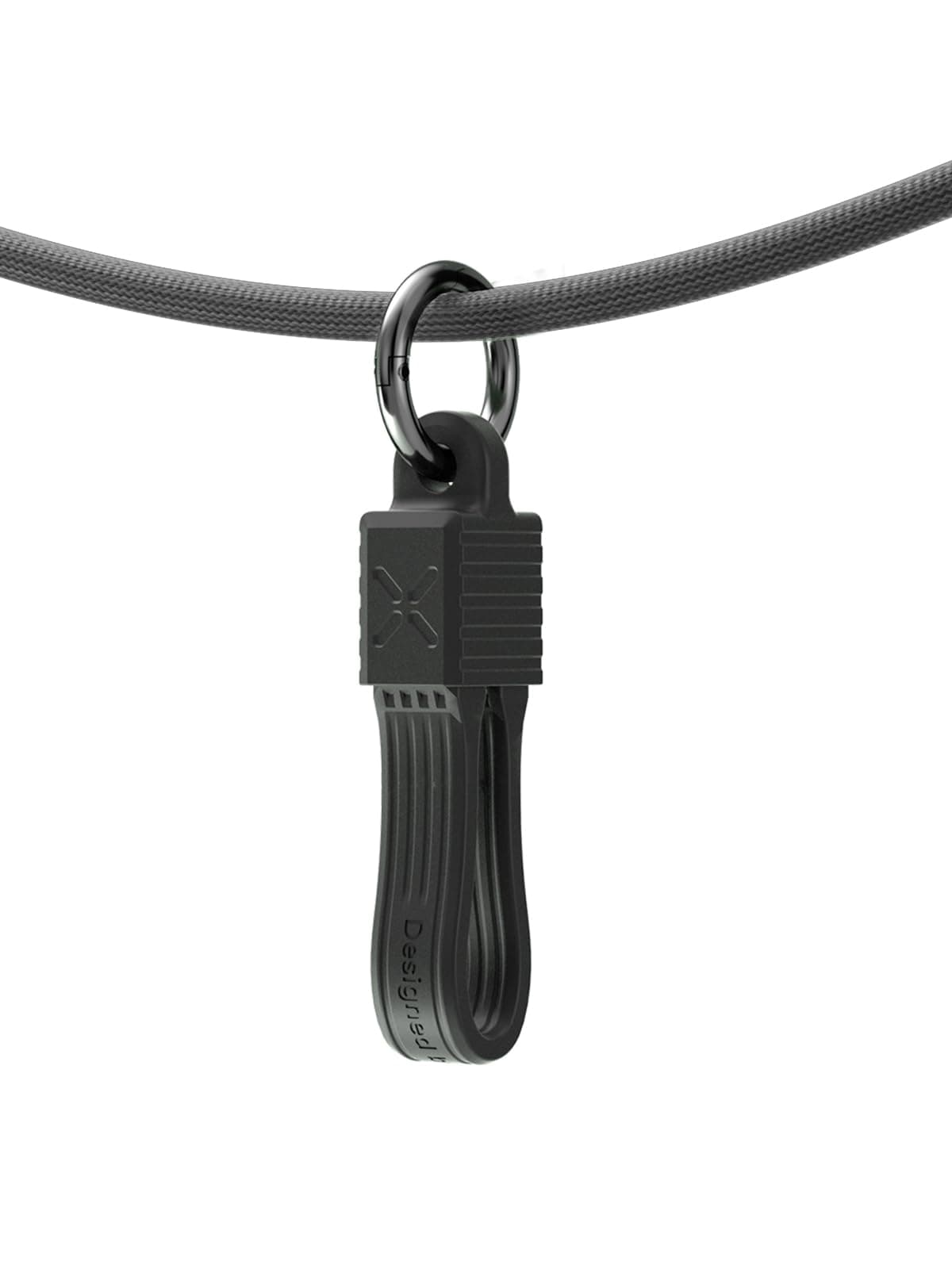 Hagibis USB 4 Cable Portable Keychain, 240W USB C Charging Cable, 40Gbps Data Transfer, 8K@60Hz Video Display for iPhone 17 16 15 Pro Max, iPad, Thunderbolt 4/3, External SSD (Black)