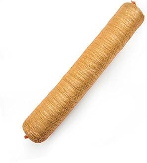 60mm Collagen Casings For Sausage Making, Edible, Clear, Smoked Beef Collagen Sticks, 2.37” Diameter Salami, Pepperoni, Summer Sausage, 65 Feet Sausage Skin, Stuff 70-80 Lbs Meat