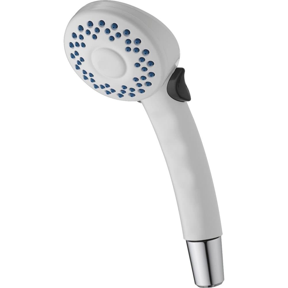 Faucet 2-Spray Touch-Clean Hand Held Shower Head, White 59462-WHB15-BG