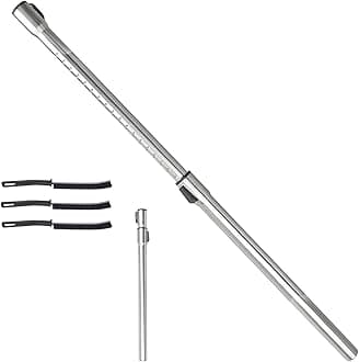 1-3/8" (35mm) Stainless Steel Vacuum Extension Wand Compatible with Mi*le C1, C2, C3,S4,S5,S8,S10 etc, Extends Up to 39.5" Long mi*le Non Electric Telescope Metal Tube Stainless Wand