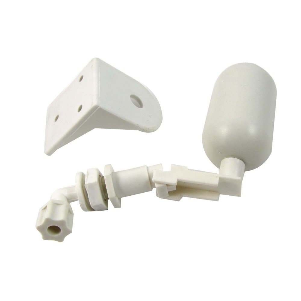hercolorWhite 0.4" Float Valve Aquarium Fish Tank Level Control