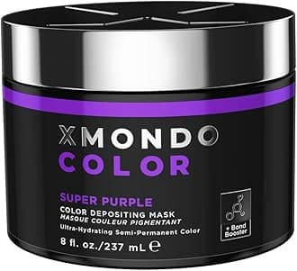 - Hair Color Super Purple Hair Healing Semi Permanent Color | Vegan Formula with Hyaluronic Acid to Retain Moisture, and Bond Boosting Technology, 8 Fl Oz