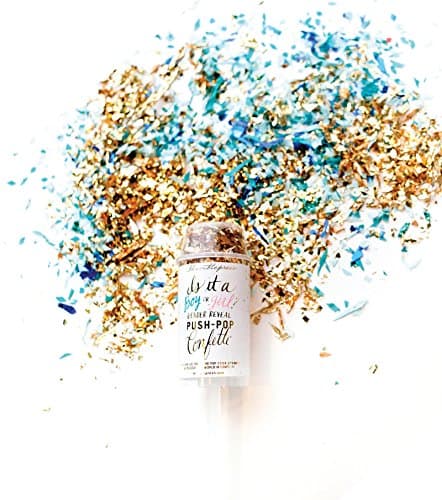 Gender Reveal Push-Pop Confetti (It's A Boy)