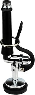 KWODE Pre-rinse Spray Valve Head for All Commercial Kitchen Sink Faucet, High Pressure Dish Sprayer Nozzle with Hand Grip Assembly Replacement Kit for Restaurant Industrial Faucets Black