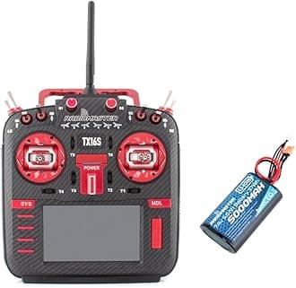 Radiomaster TX16S MKII MAX with AG01 Hall Gimbals Radio Control System ExpressLRS or Multi-Protocol 4in1 (ELRS Mode 2-Red with 5000)