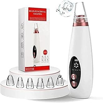 Professional Ultrasonic Skin Scrubber & Blackhead Remover Kit Deep Pore Cleaner Camera, Suction Heads, Acne Extractor, Facial Cleansing Tool - Ideal Gift for Men & Women