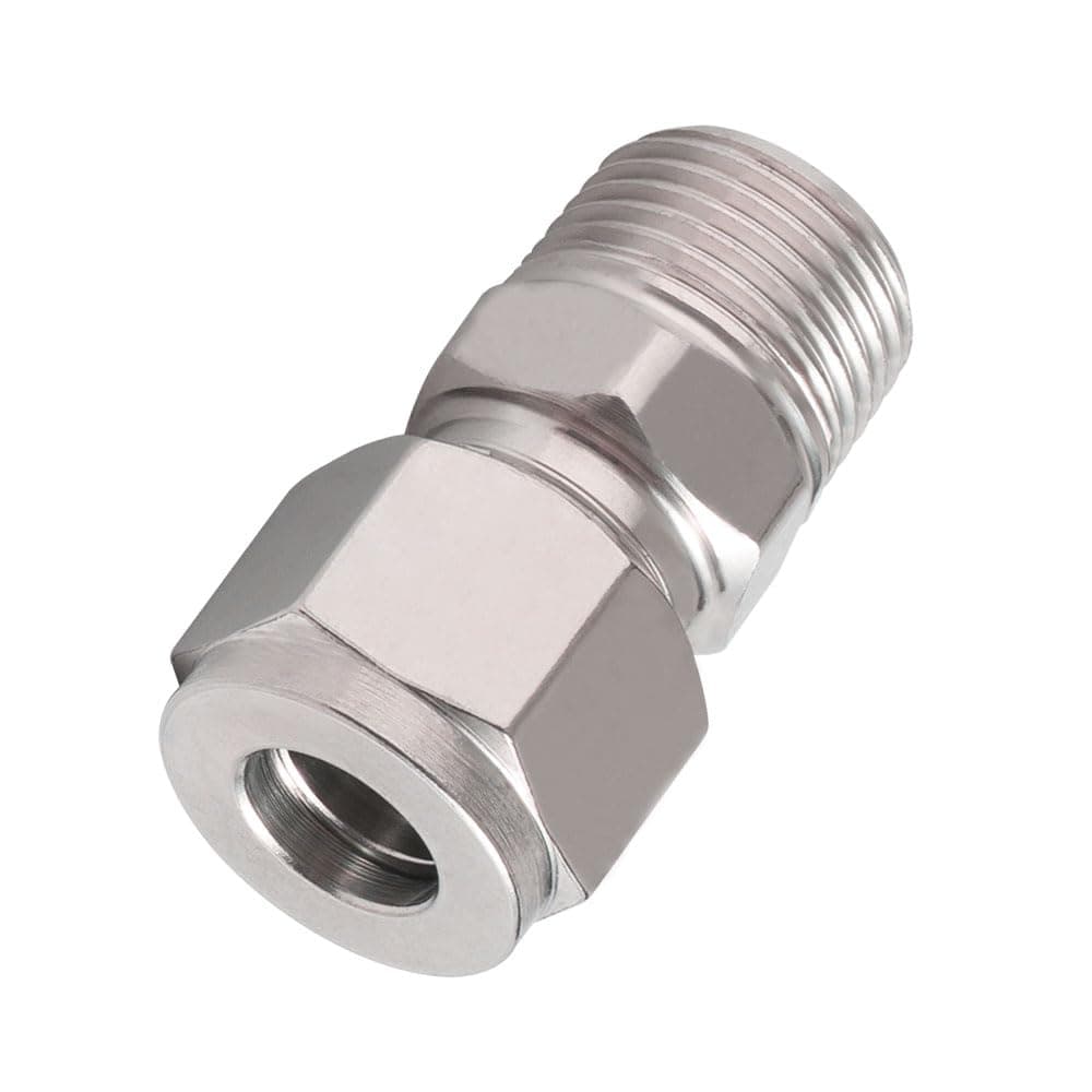 Horiznext Stainless Steel 304 Compression Fitting to connect 1/2 inch OD tube...