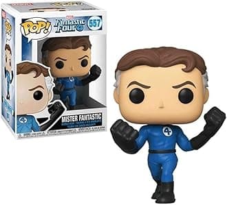 Pop! Marvel Four-Mister Mr. Fantastic - Fantastic Four - Collectable Vinyl Figure - Gift Idea - Official Merchandise - Toys for Kids & Adults - Comic Books Fans - Model Figure for Collectors
