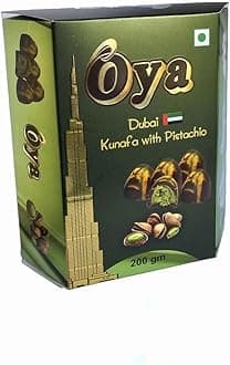 Dubai Premium Kunafa and Pistachios round shape bites 200g (with extra Pistachio filling) Chocolate 200gm | | Kunafa Chocolate Bar Bites enriched with Pistachio | stuffed with pistachios |Bite through the crispy Chocolate layers | made with premium ingredients, ensuring an indulgent experience in every bite |festival celebrations