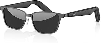 GetD Bluetooth Sunglasses for Men/Women, AI Translator, 11H Battery Life, Polarized Lens, UV Protection, Voice Control, Built-in Mic & Speakers, Smart Eyewear for Gaming Meeting Travel 202601