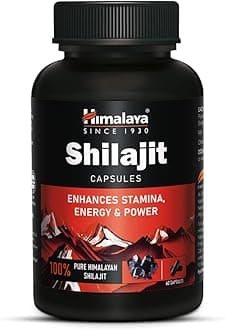 Himalaya Shilajit Capsule|60s|Enhances Stamina,Energy and Power|Supports Healthy Testosterone Levels