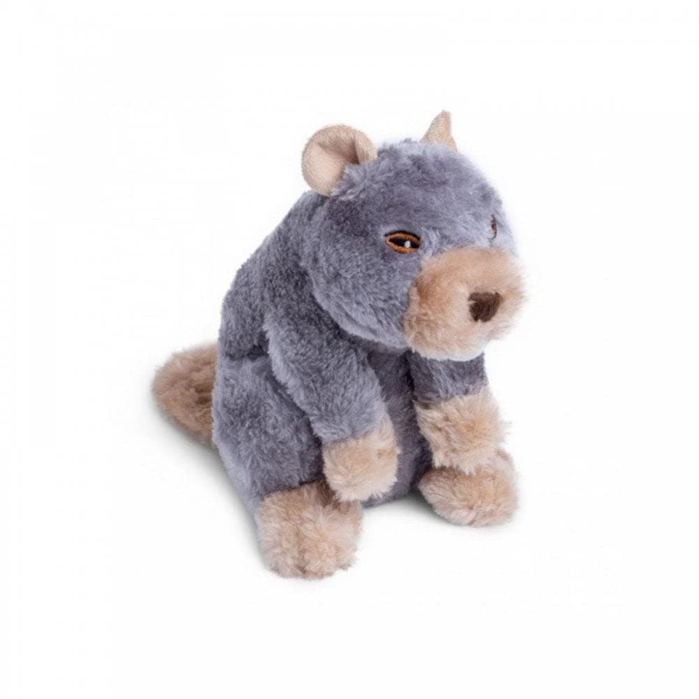 Petface Squeaking Beaver Plush Dog Toy