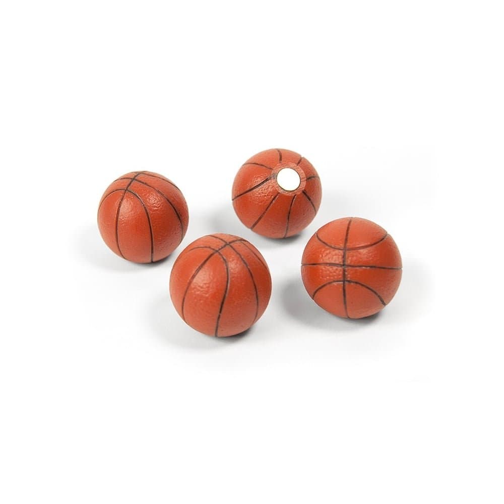 Trendform Assorted Popular Shape Office Magnets - Basketball (1 set of 4)