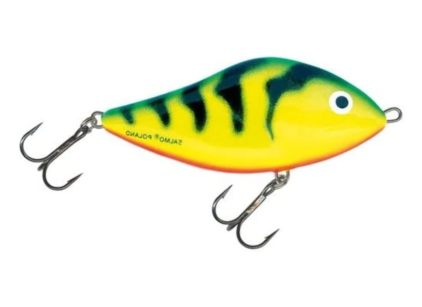 Salmo Slider Sinking Green Tiger 12cm Lure