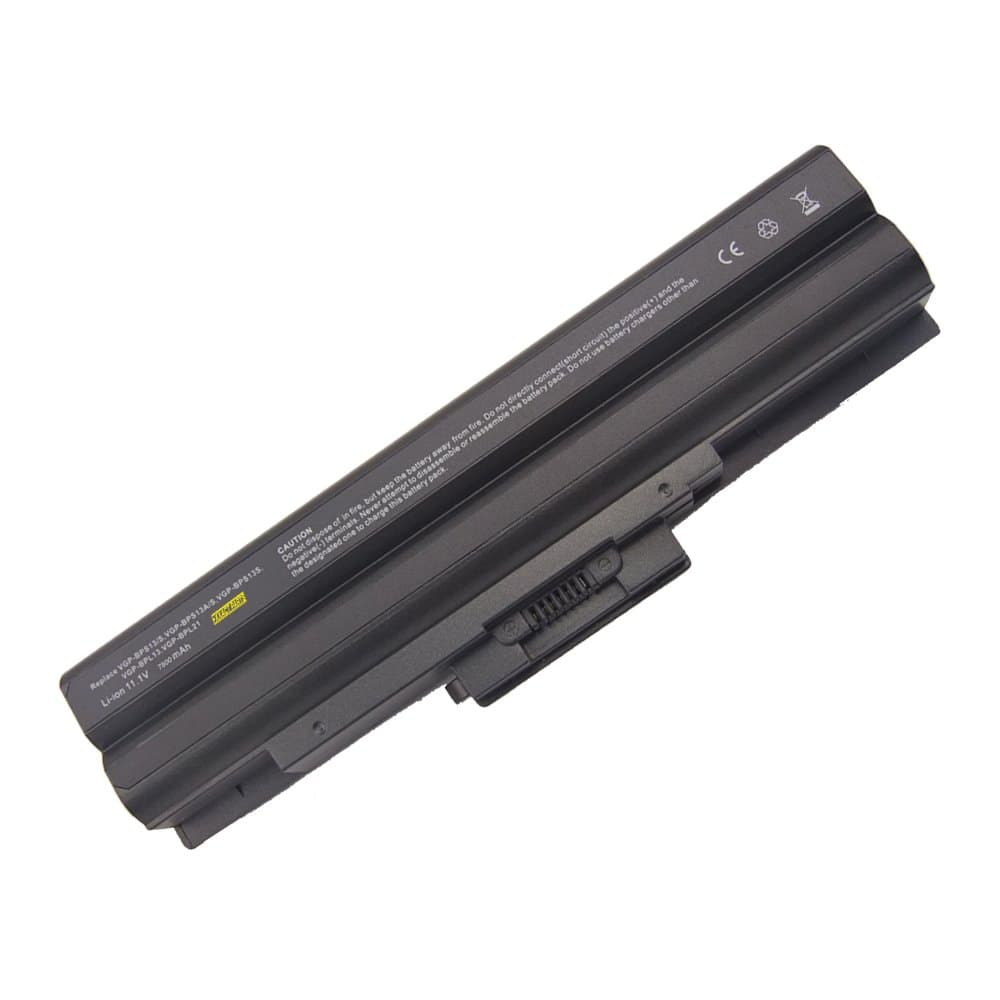Exxact Parts Solution SONY compatible 9-Cell 11.1V 7800mAh High Capacity Generic Replacement Laptop Battery for VGP-BPL13,VGP-BPL21,VGP-BPS13,VGP-BPS13/B,VGP-BPS13/Q