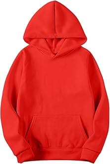 Mens Sweatshirt Basic Hooded Pullover Hoodies Unisex Men Fall Casual Fitness Long Sleeve Athletic Hoody with Pocket