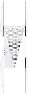 TP-Link RE815X AX5400 WiFi 6 Range Extender w/Ethernet Port | 5.4 Gbps Tri-Band Wireless Repeater Amplifier | Up to 2800 Sq. Ft., 96 Devices | Internet Signal Booster | 160 MHz | APP Setup | OneMesh