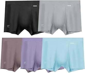 Premium Men's Naked Feeling Air Micro Modal Boxer Briefs - Softer Than Cotton-Athleisure Mens Underwear Trunks