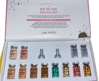 RELIFABB Glow Facial Treatment Kit Booster Starter Kit BB Glows(Mix-6 Serum,6 Cream)