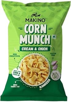 Makino Corn Munch Cream & Onion 150g