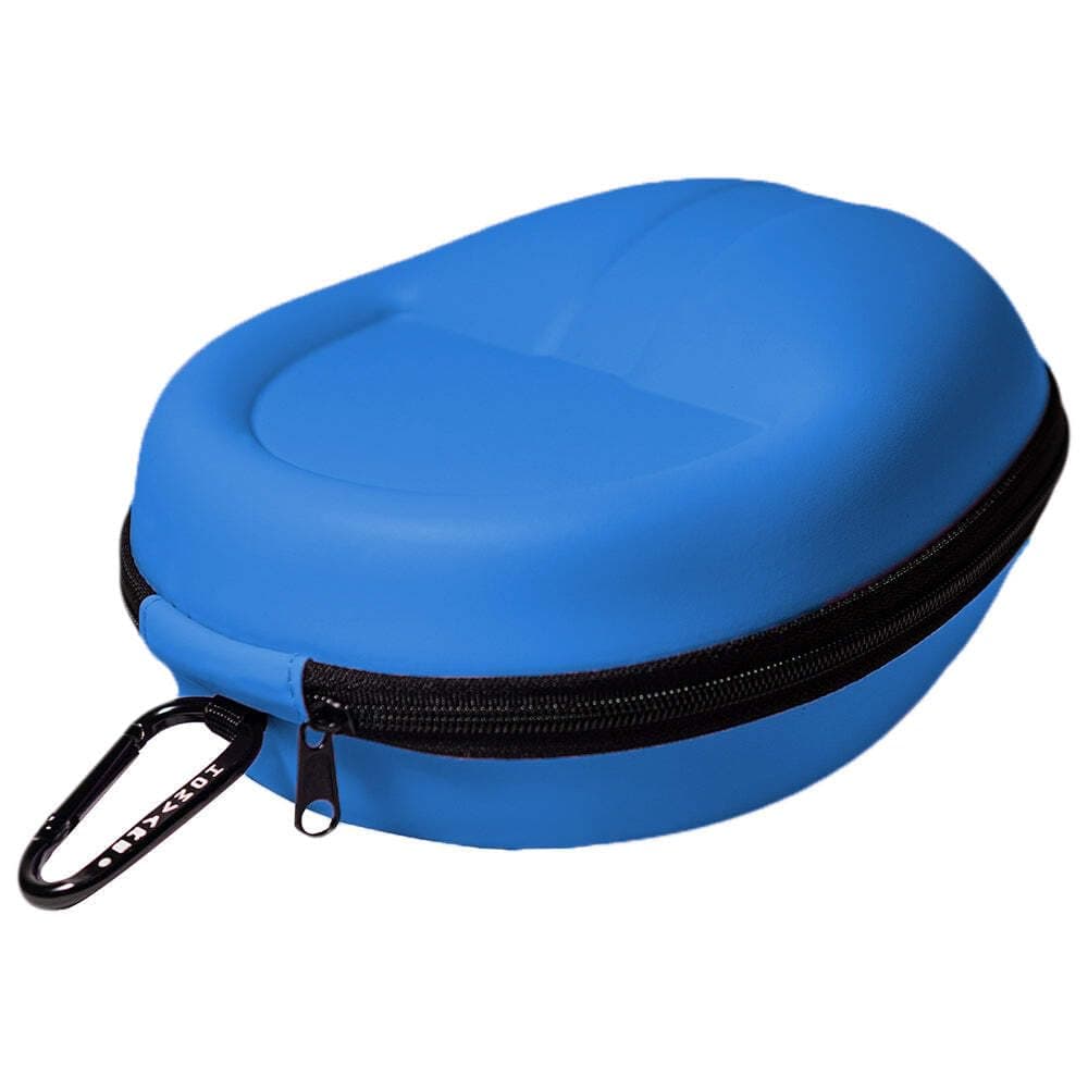 Hard Shell Case for Over The Ear Headphones with Full Protection fits Beats Studio, Sony, JBL, Sennheiser, Audio Technica, Panasonic - Blue