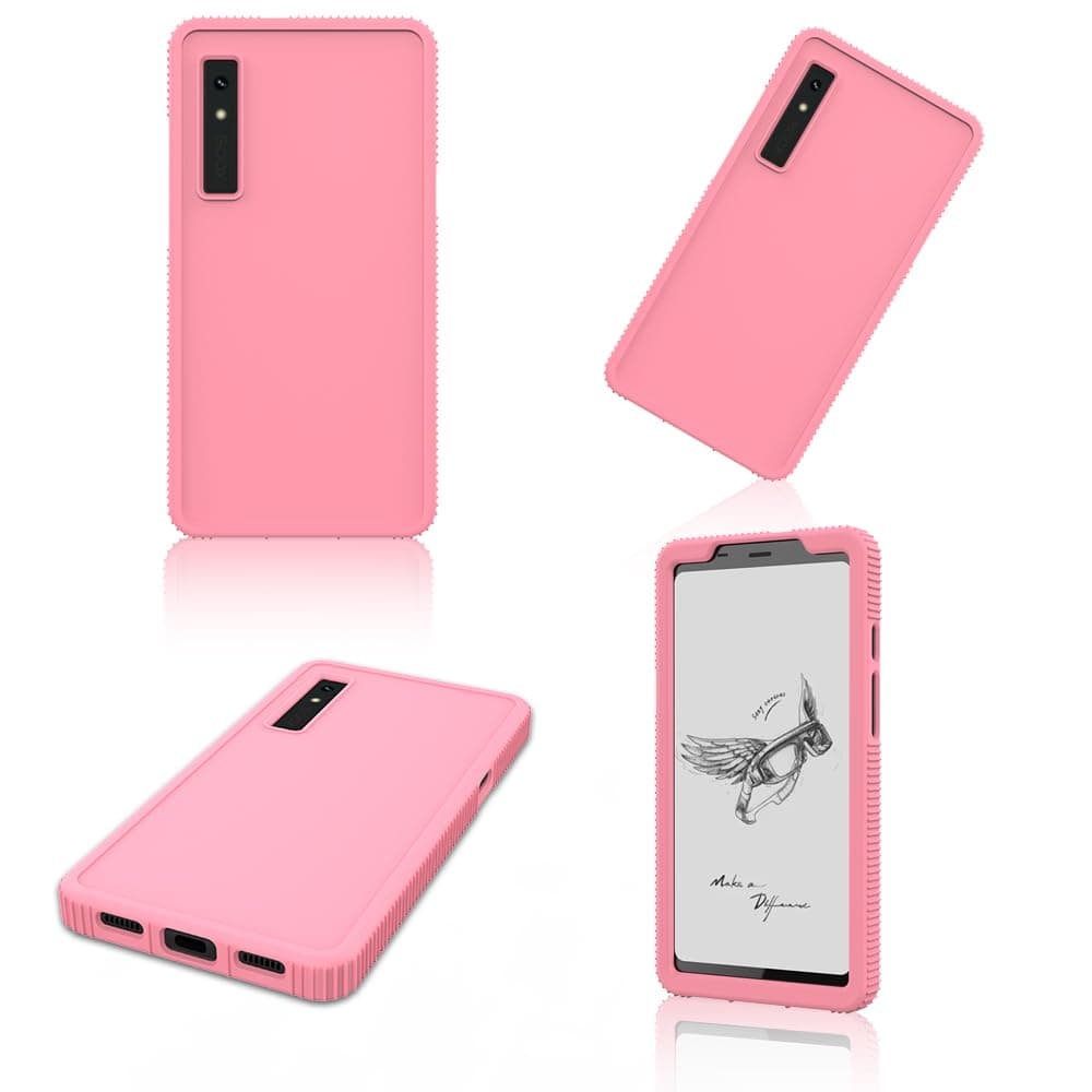 is Suitable for Onyx Boox Palma 6.13 "E-Ink Protective case, Ink Screen Reader, Boox Kant Phone Silicone case, Anti Drop 6.13" (Pink)