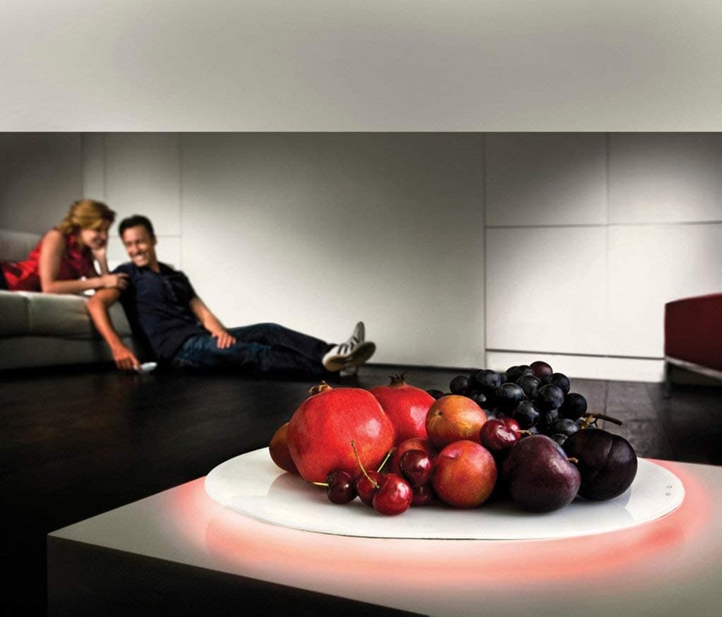 Philips 69152/31/87 myLightAccent Colour Changing LED Platter (Clear)