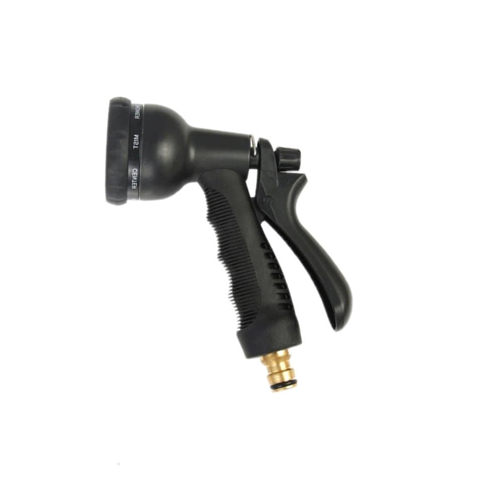 Spray Nozzle，Garden Hose Replacement Spray Gun Expandable Replacement 25FT/50FT/75FT/100FT Garden Hose ,Brass Connector & 8 Pattern Spray Nozzle