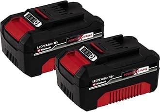 Einhell - Two Power X-Change 4Ah Batteries (No Charger)