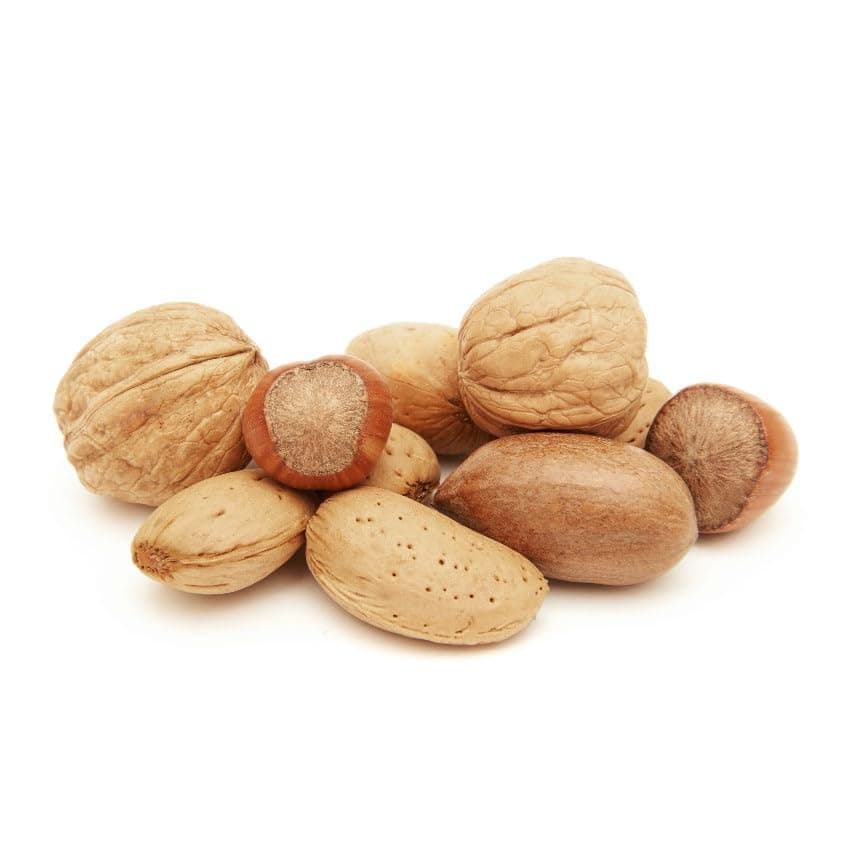 Mixed Nuts - No Brazils - In Shell - 25 lb.