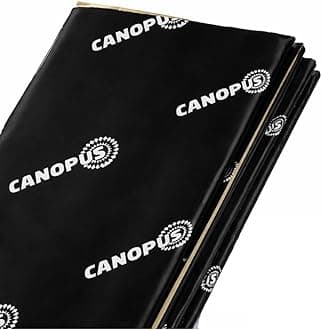 – CANOPUS Professional Sound Deadening Mat for Cars, 50 mil 5 sqft, Butyl Sound Deadener Mat, Audio Car Sound Dampening Material for Car Trunk, Door, Floor and Ceiling, Black