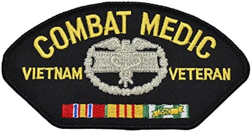 Combat Medic Vietnam Hat Patch