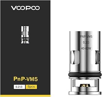 Replacement Coil for VOOPOO VINCI Series 5pcs (PnP-VM5 (0.2Ω))