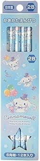 Sanrio 566179 Sanrio Pencil Pack 2B Cinnamoroll Cinnamon 0.31 x 0.31 x 6.93 inches Kids Learning Stationery Character