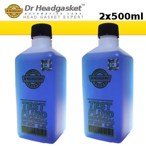 2x 500ml UNIVERSAL TEST FLUID for BLOCK & COMBUSTION LEAK TESTER KIT