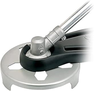 Underhill PowerTrim Pro Series Sprinkler System Heads Grass Cutter, Lawn Trimmer, 11 Inch Diameter Round Cutting Blade, Garden Yard Tools, PTC-011