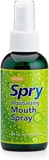 Spry Xylitol Moisturizing Bad Breath Mouth Spray, Bad Breath Treatment Oral Breath Spray with Natural Spearmint, 4.5 fl.oz (Pack of 1)