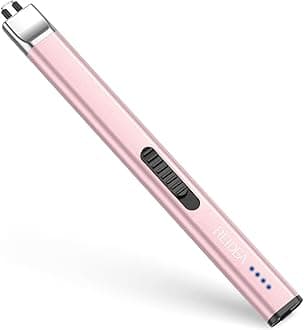 REIDEA R1 Electronic Candle Lighter, 1 Pack-Champagne Gold