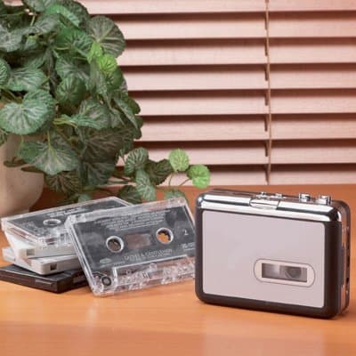 Portable USB Cassette Tape Deck to PC/MP3 Converter