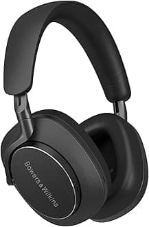 Px8 Flagship Noise Cancelling Wireless Over-Ear Headphones with Bluetooth 5.0 & Quick Charge, 30 Hours of High-Resolution Playback and Built-In Microphone - Black