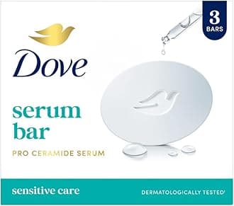 Serum Bar | with Pro-Ceramide Serum | Sensitive Care | 375g (125g x 3)