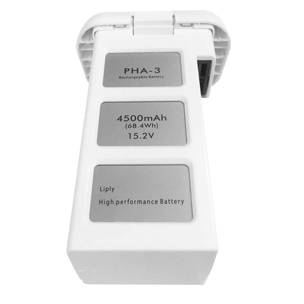 lithium battery for DJI Phantom3 Professional/3/Standard/Advanced LiPo 4S Intelligent Flight Battery, High Capacity 15.2V 4500mAh, up to 23 Minutes Flying Time. Universal for Phantom 3 Series
