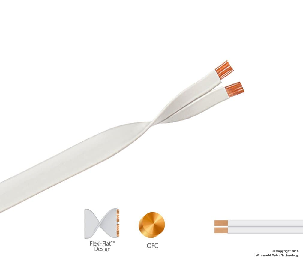 Wireworld Horizon Super Flat Speaker Cable - price is per m - Please Note - Minimum Order Length 10M