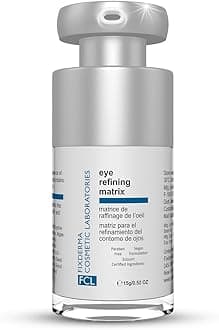 FCL Eye Refining Matrix Under Eye Gel For Dark Circles, Puffiness & Fine Lines with Vitamin C & Hyaluronic Acid | Eye Serum for Dark Circles | For Women & Men Skin Care - 15 gm